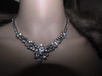 sherman clear intricate drop necklace view